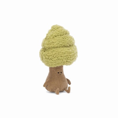 Jellycat Forestree Lime USA | 21457BANJ